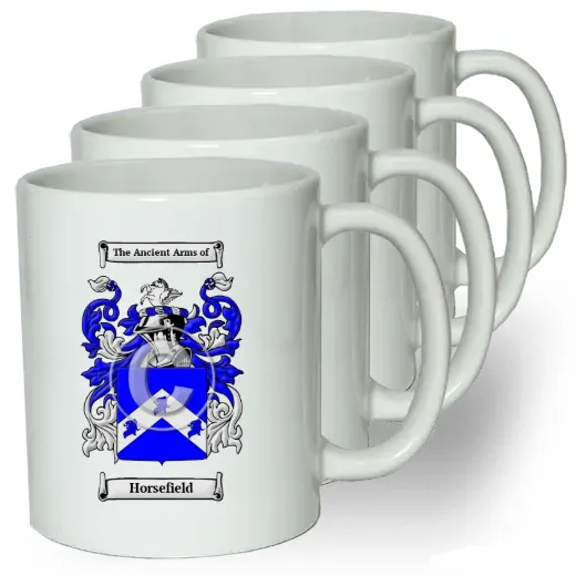 Horsefield Coffee mugs (set of four)