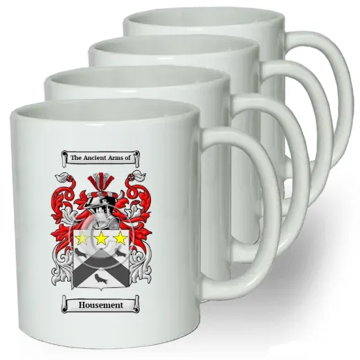 Housement Coffee mugs (set of four)