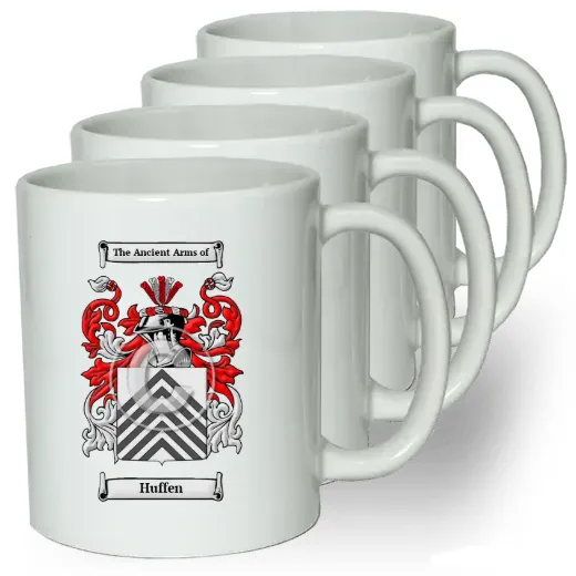 Huffen Coffee mugs (set of four)
