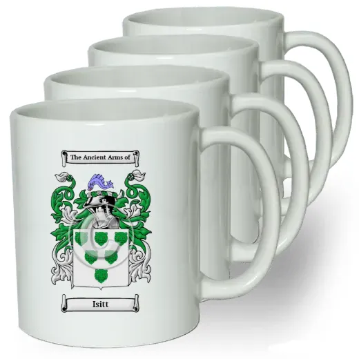 Isitt Coffee mugs (set of four)