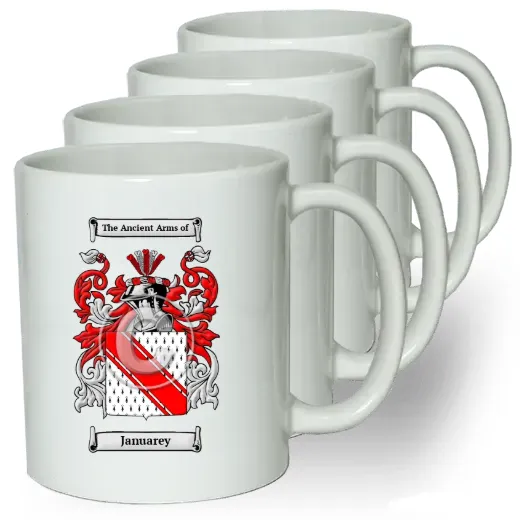 Januarey Coffee mugs (set of four)