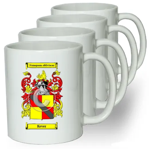 Kever Coffee mugs (set of four)