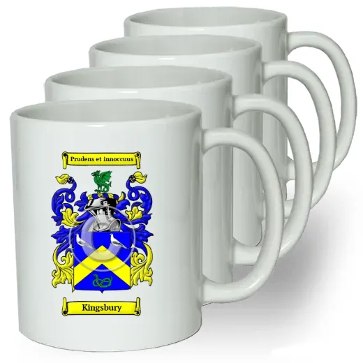 Kingsbury Coffee mugs (set of four)