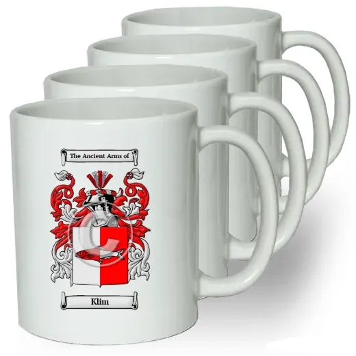 Klim Coffee mugs (set of four)