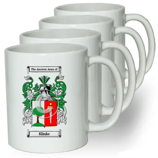 Klinke Coffee mugs (set of four)
