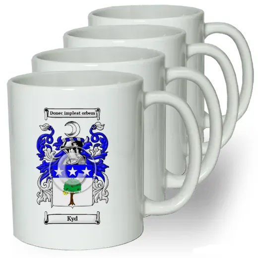 Kyd Coffee mugs (set of four)