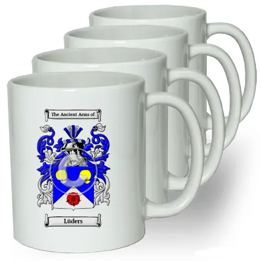 Lüders Coffee mugs (set of four)