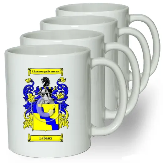Labaux Coffee mugs (set of four)