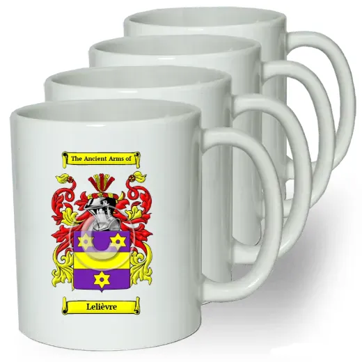 Lelièvre Coffee mugs (set of four)