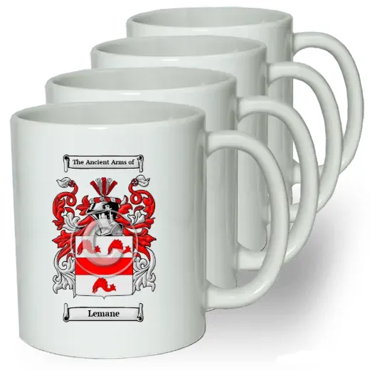 Lemane Coffee mugs (set of four)