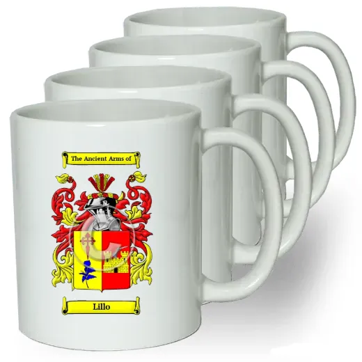 Lillo Coffee mugs (set of four)
