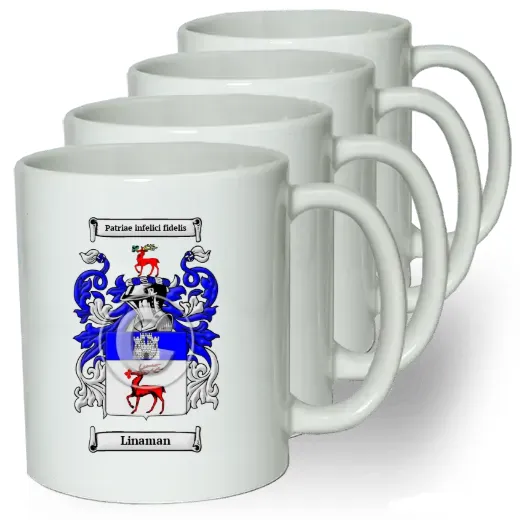 Linaman Coffee mugs (set of four)
