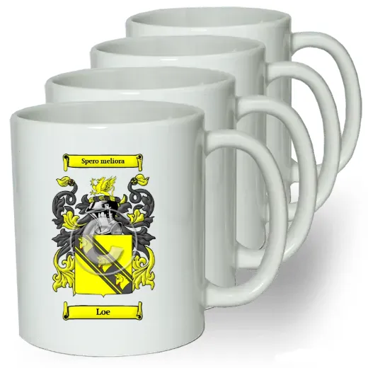 Loe Coffee mugs (set of four)
