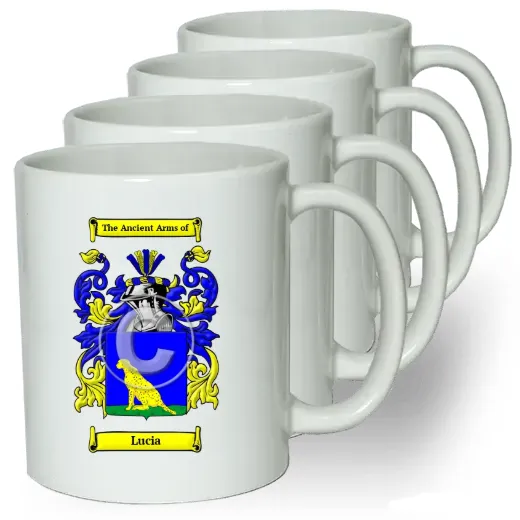 Lucia Coffee mugs (set of four)