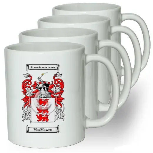 MacMawen Coffee mugs (set of four)