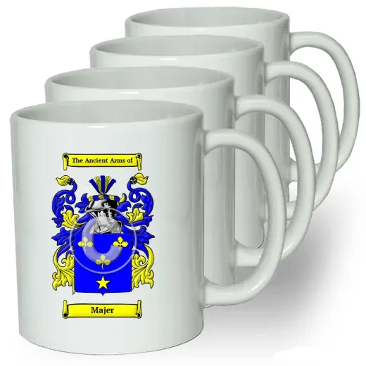 Majer Coffee mugs (set of four)
