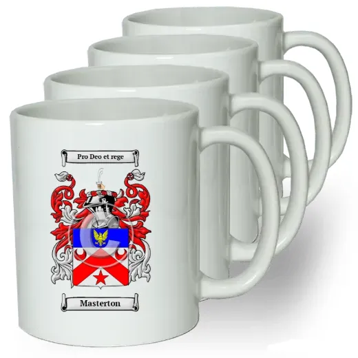 Masterton Coffee mugs (set of four)
