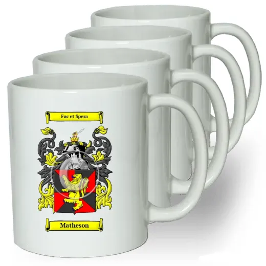 Matheson Coffee mugs (set of four)