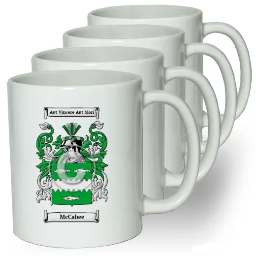 McCabee Coffee mugs (set of four)