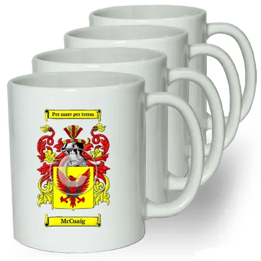 McCuaig Coffee mugs (set of four)