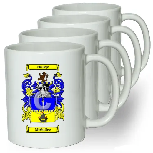 McGuffee Coffee mugs (set of four)
