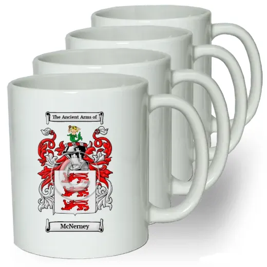 McNerney Coffee mugs (set of four)