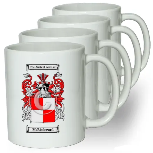 McRisdeeard Coffee mugs (set of four)