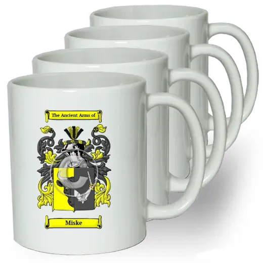 Miske Coffee mugs (set of four)