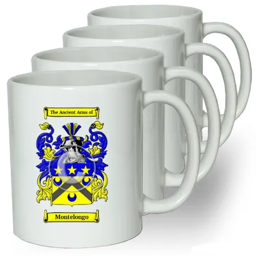 Montelongo Coffee mugs (set of four)
