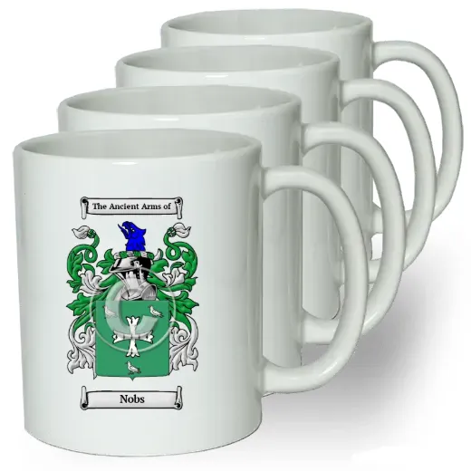 Nobs Coffee mugs (set of four)