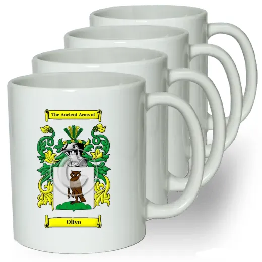 Olivo Coffee mugs (set of four)
