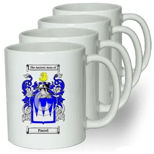 Parcel Coffee mugs (set of four)