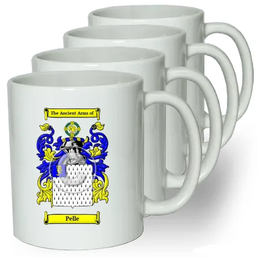 Pelle Coffee mugs (set of four)