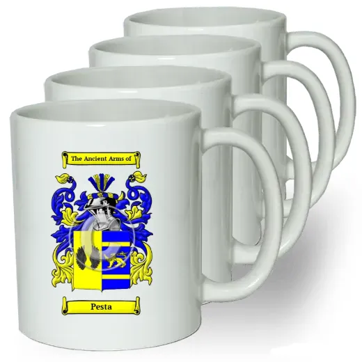 Pesta Coffee mugs (set of four)