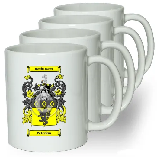 Peterkin Coffee mugs (set of four)