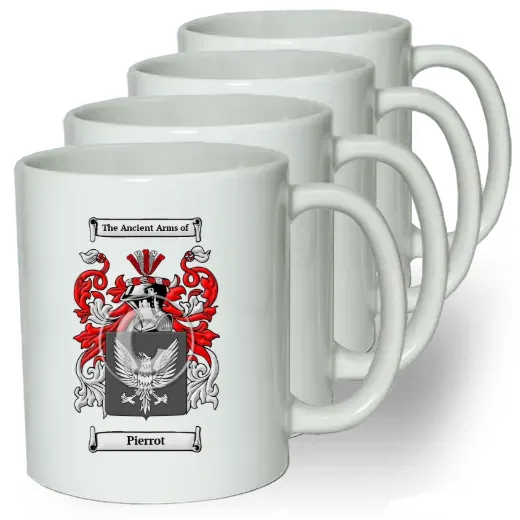 Pierrot Coffee mugs (set of four)