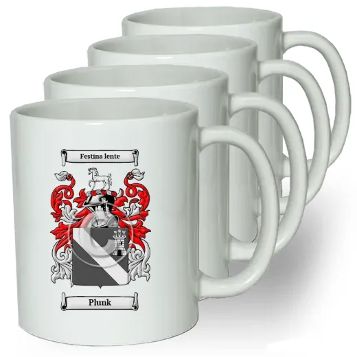 Plunk Coffee mugs (set of four)