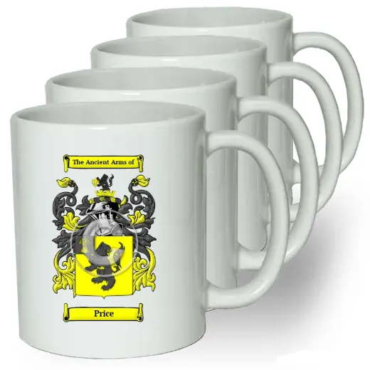Price Coffee mugs (set of four)