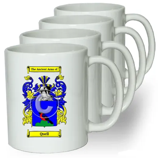 Quell Coffee mugs (set of four)