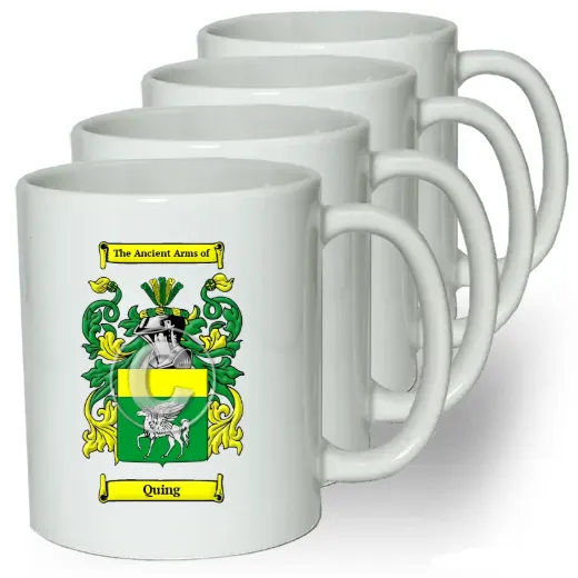 Quing Coffee mugs (set of four)