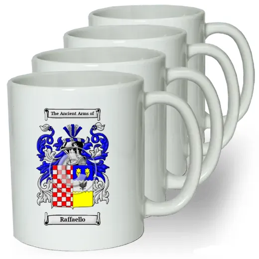 Raffaello Coffee mugs (set of four)