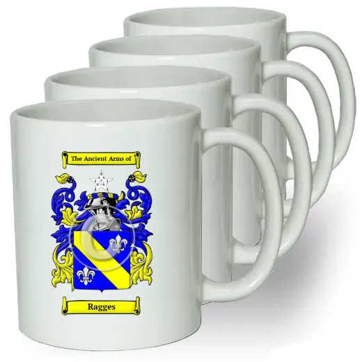 Ragges Coffee mugs (set of four)