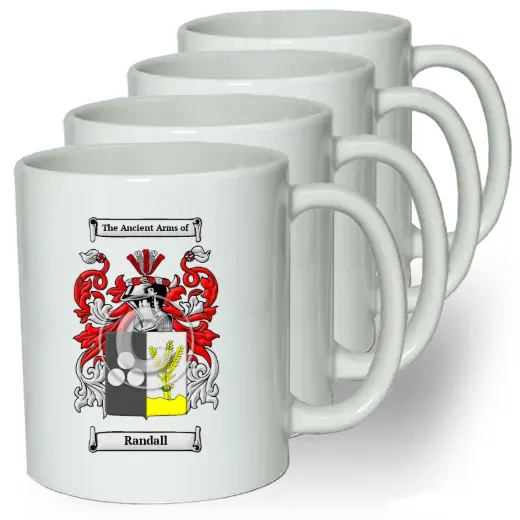 Randall Coffee mugs (set of four)