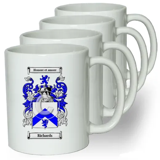 Richards Coffee mugs (set of four)