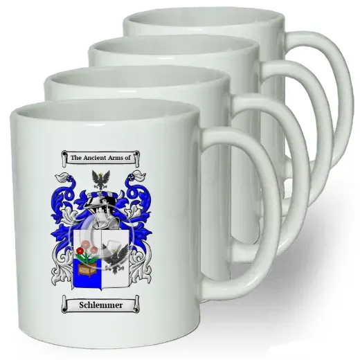 Schlemmer Coffee mugs (set of four)