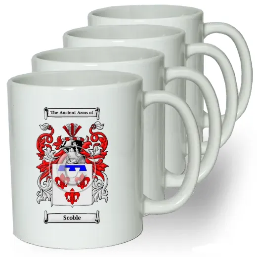 Scoble Coffee mugs (set of four)