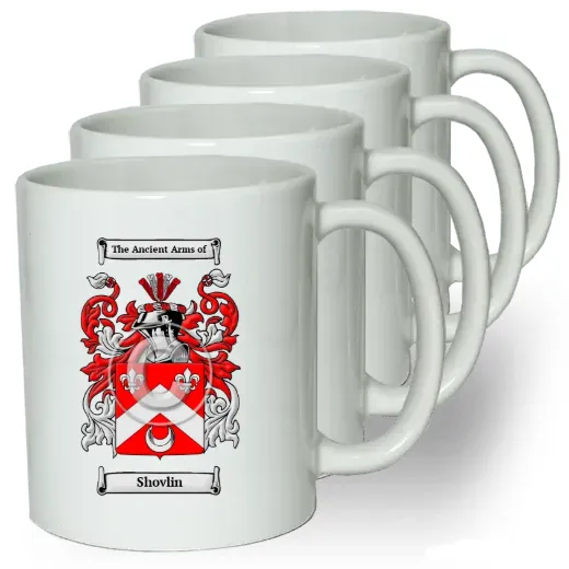 Shovlin Coffee mugs (set of four)