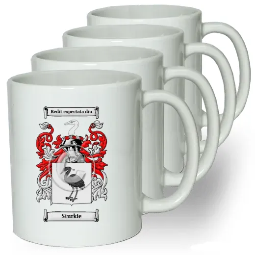 Sturkie Coffee mugs (set of four)