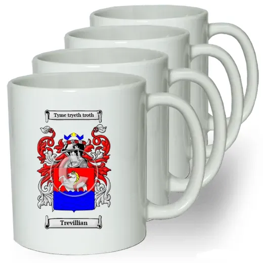 Trevillian Coffee mugs (set of four)