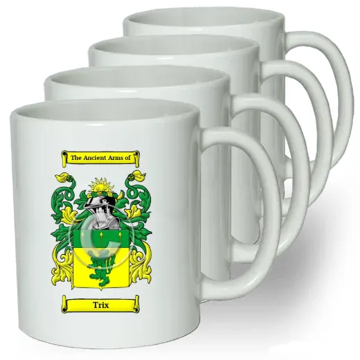 Trix Coffee mugs (set of four)